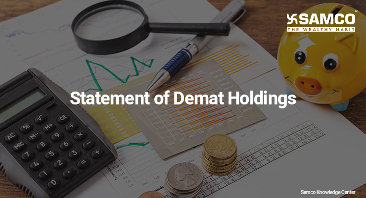 Statement of Demat Holdings