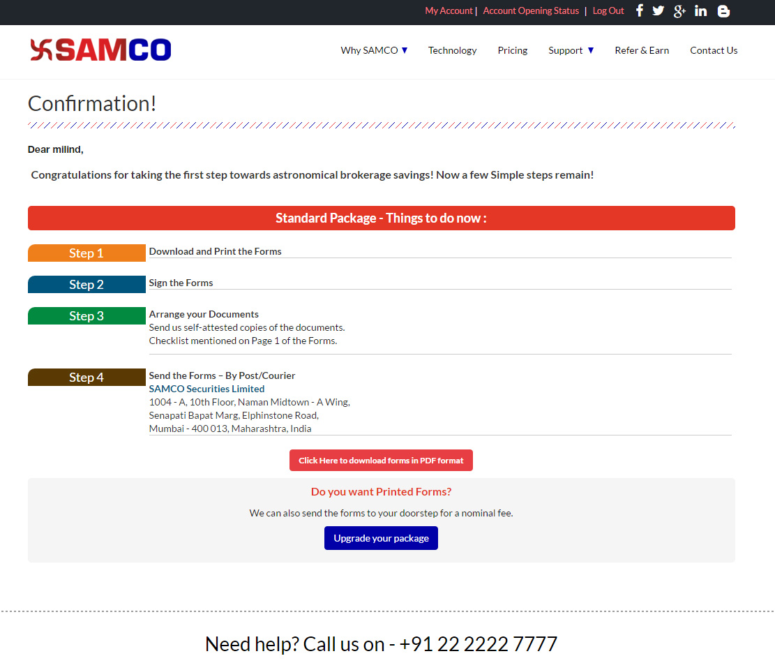 How to Open an Online Trading Account & Demat Account with ...