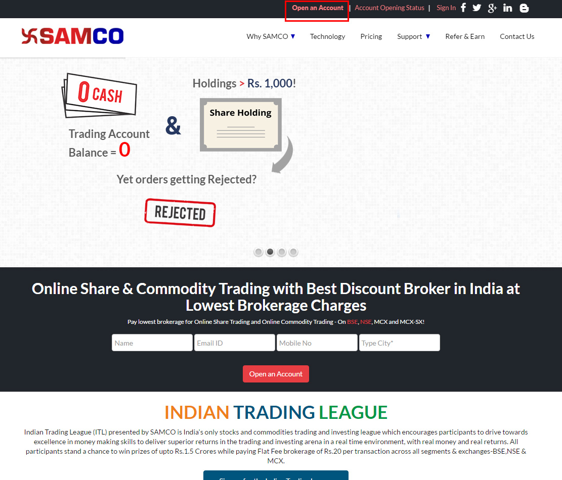 How to Open an Online Trading Account & Demat Account with ...