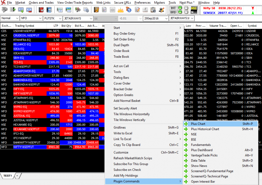 Intraday Charting Software