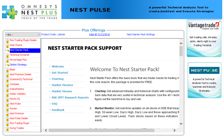 NEST Starter Pack Support