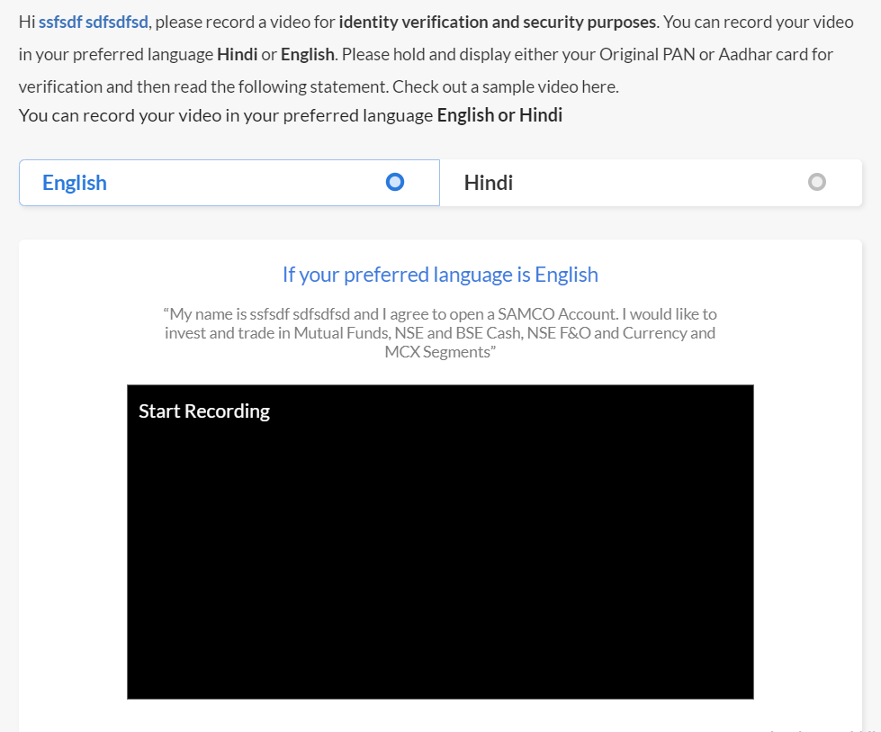 samco-account-inperson-video-verification
