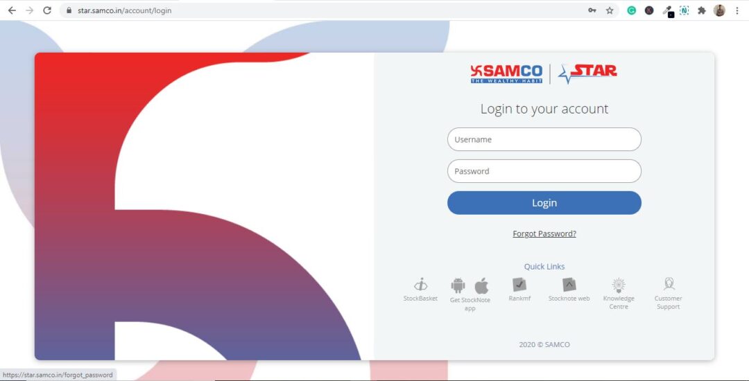 Capture Discount Brokers in India Samco Securities