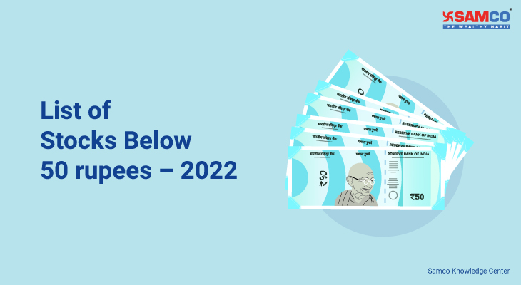 NSE Listed Stocks Below Rs 50