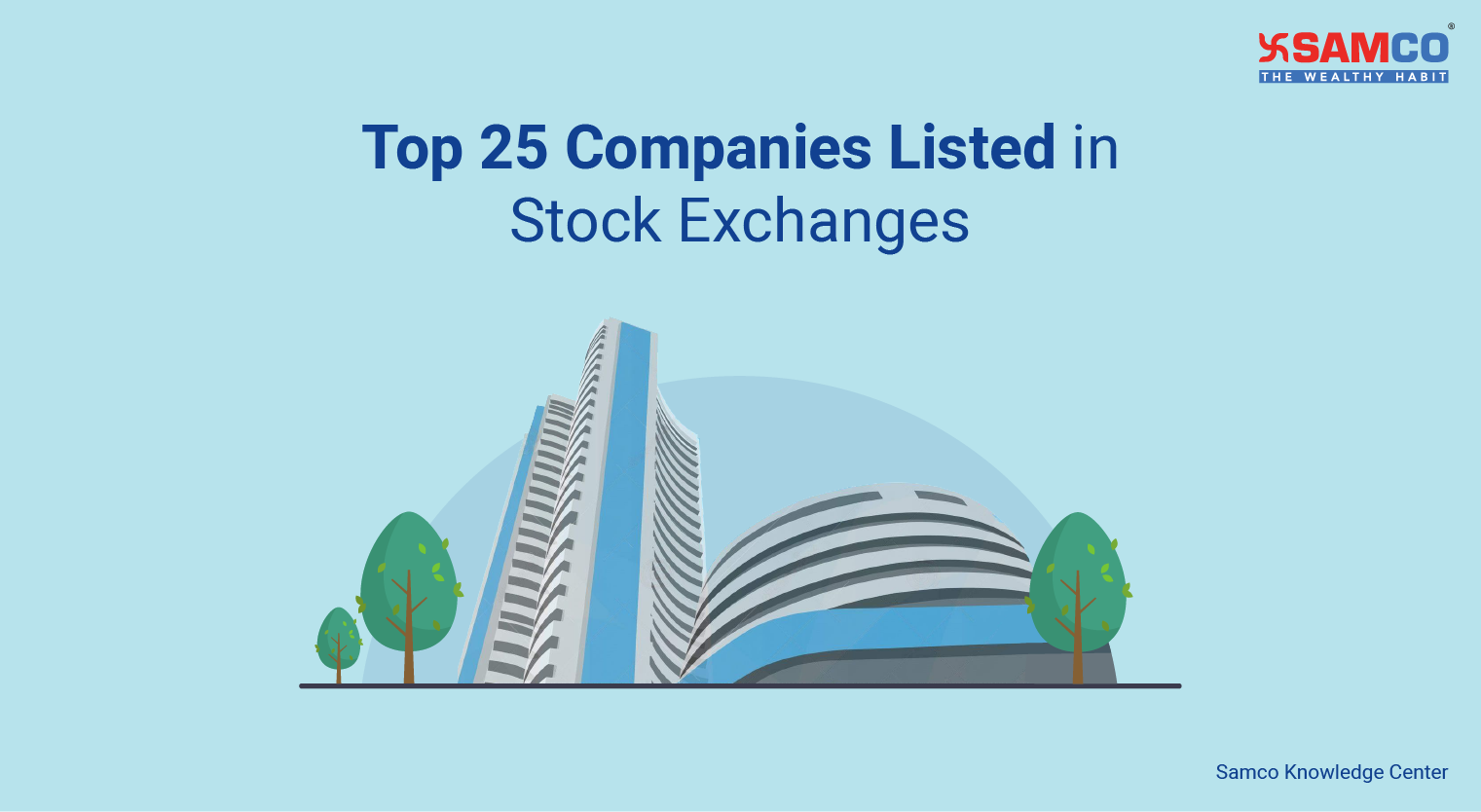 Top 25 Companies Listed in Stock Exchanges