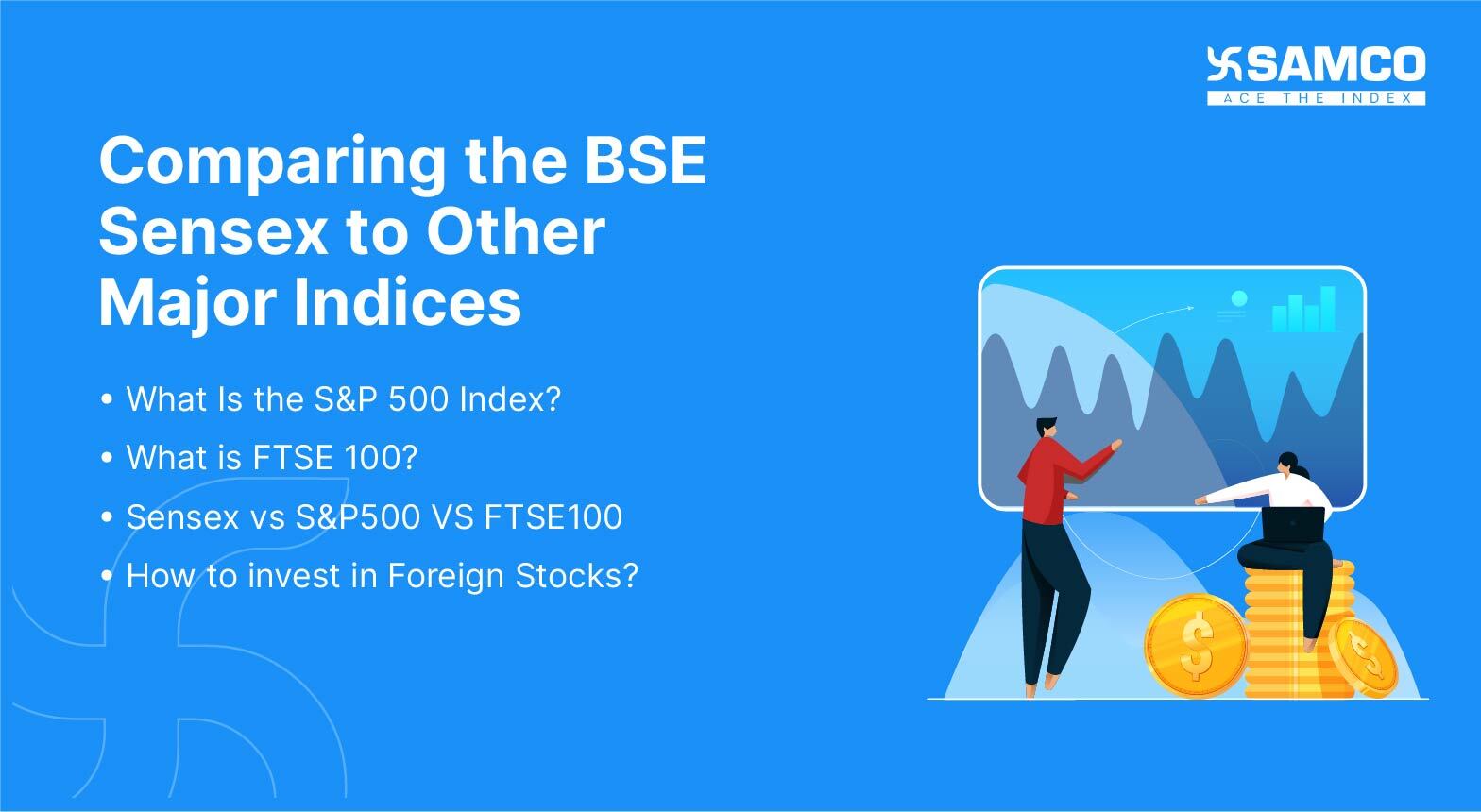 Comparing the BSE Sensex to Other Major indices