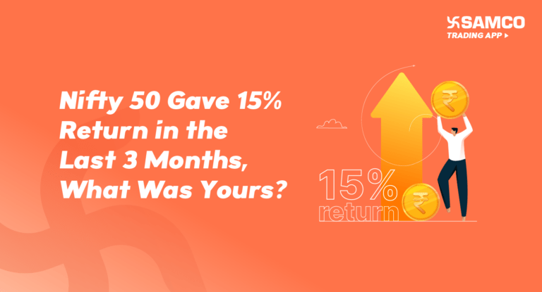 Nifty 50 Gave 15% Return in the Last 3 Months, What Was Yours?