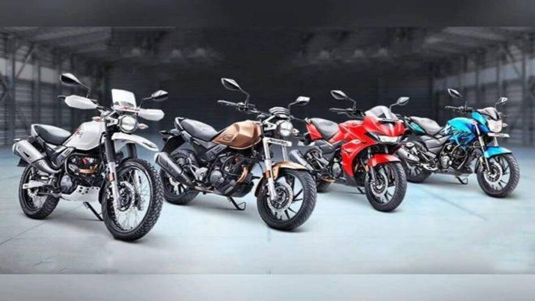 Hero MotoCorp Share Price Declines as Production Temporarily Halted at Four Facilities