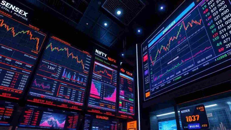 Sensex and Nifty End Mixed Amid Global Headwinds; PSU Banks and Broader Markets Outperform