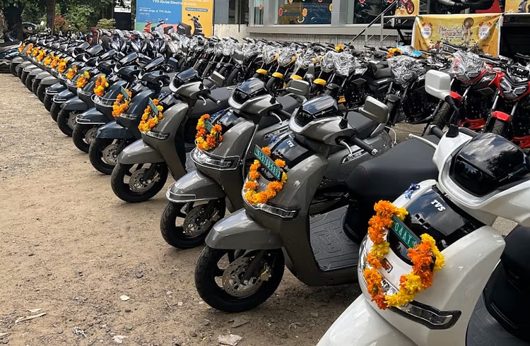 TVS Motor Records Strong Sales Growth in FY25