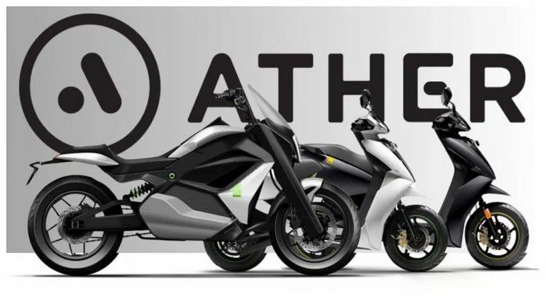 Ather Energy Share Price Sees Modest Listing; Slips Post Debut
