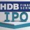 HDB Financial Services IPO Repeat History?