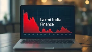 Laxmi India Finance Share Price Lists Nearly 13% Lower on NSE Debut