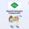 Ganesh Consumer Products IPO announcement banner, featuring the company logo, company name, and a design vector.