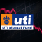 UTI AMC shares declining on stock chart after quarterly results