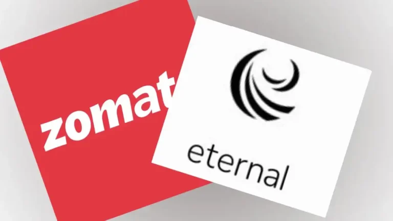 Eternal Share Price Falls Over 5% on Heavy Volumes, Marks Biggest Intraday Crash in Five Months