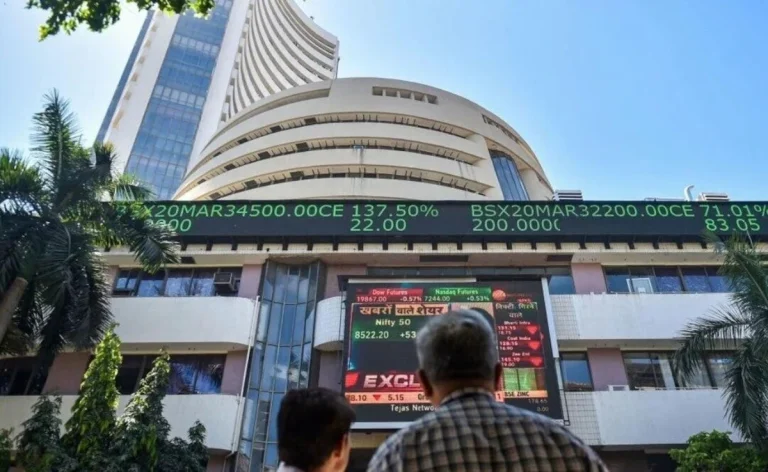 Sensex Falls 534 Points; Indian Stock Market Suffers ₹4 Lakh Crore Loss