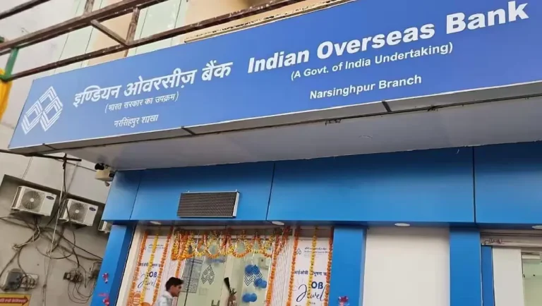 IOB Share Price Slides Nearly 6% as ₹1,960 Crore OFS Opens