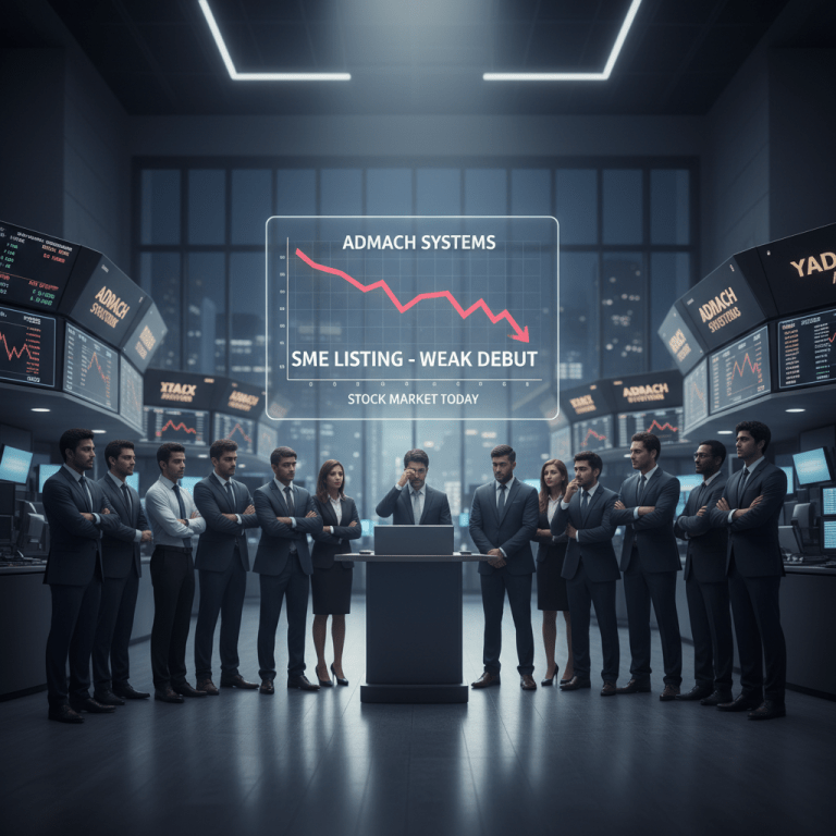 Admach Systems Share Price Debut: Stock Market Today Sees Weak SME Listing