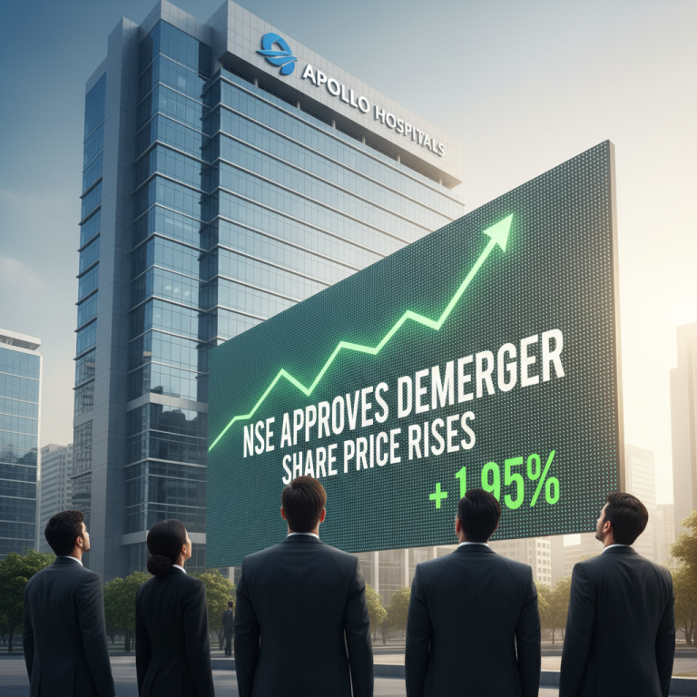Apollo Hospitals Share Price Rises Nearly 2% After NSE Approves Demerger
