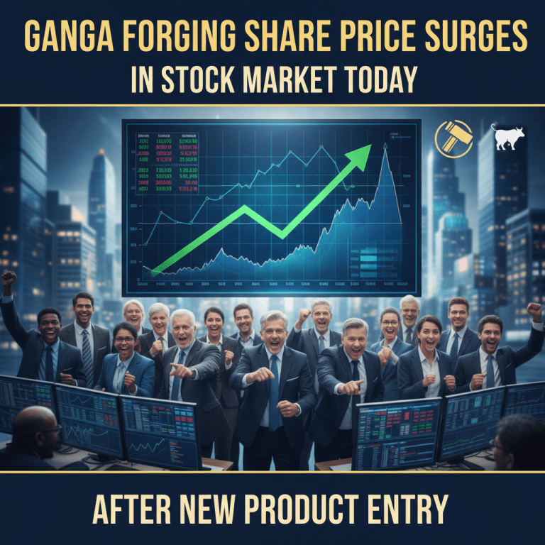 Ganga Forging Share Price Surges in Stock Market Today After New Product Entry