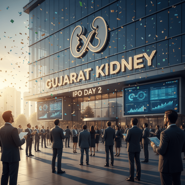 Gujarat Kidney IPO Day 2: Strong Retail Demand Pushes Subscription Over 2 Times
