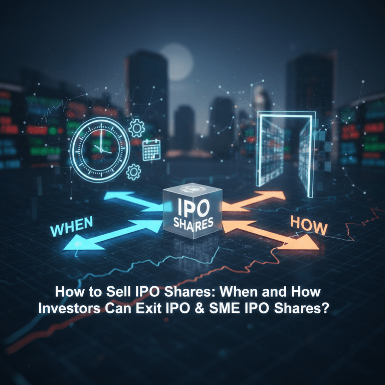 How to Sell IPO Shares: When and How Investors Can Exit IPO & SME IPO Shares?