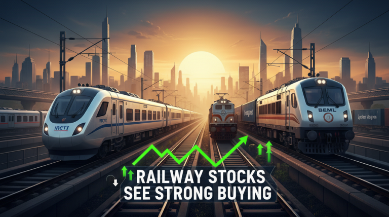IRCTC, RailTel, Jupiter Wagons, RVNL, BEML Shares Rise as Railway Stocks See Strong Buying