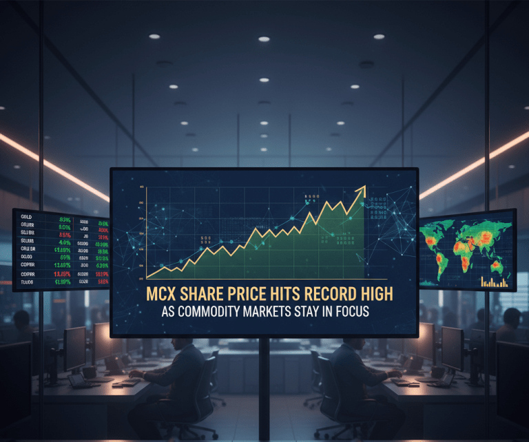 MCX Share Price Hits Record High as Commodity Markets Stay in Focus | Stock Market Today