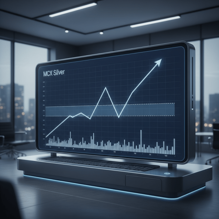 MCX Silver Enters Consolidation Phase After Sharp Rally; Medium-Term Trend Intact