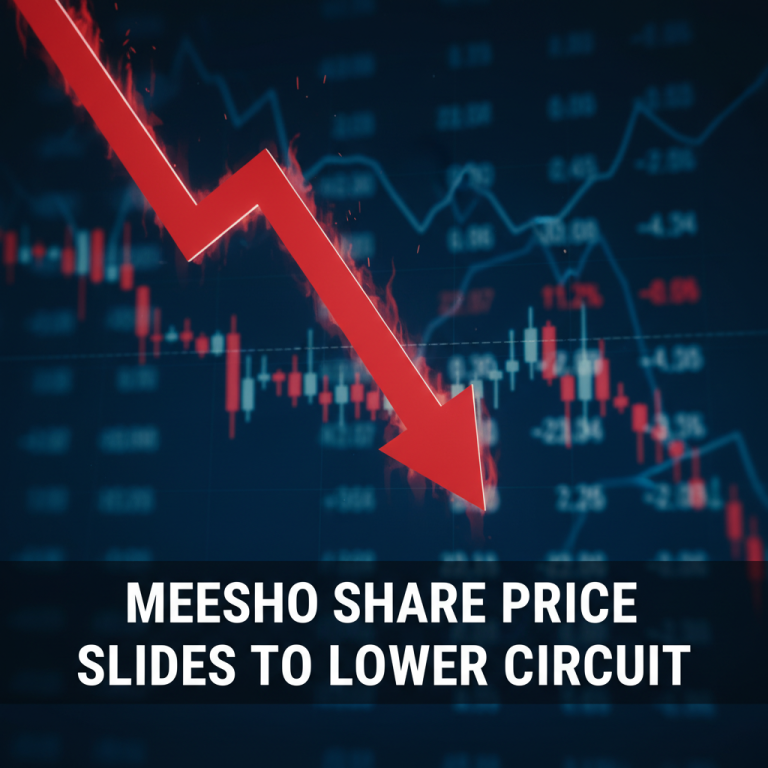 Meesho Share Price Slides to Lower Circuit as Selling Pressure Intensifies | Stock Market Today