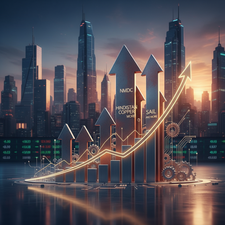 Metal Stocks Rally for Fifth Consecutive Day: NMDC, Hindustan Copper, SAIL, and More See Gains