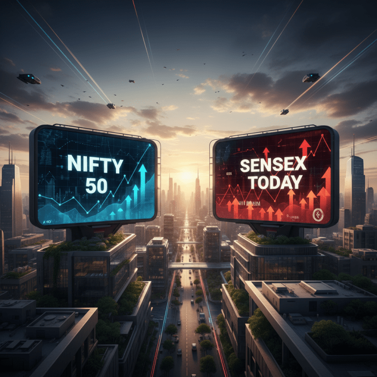 Nifty 50, Sensex Today: Indian Market Set for a Flat Start as Caution Builds