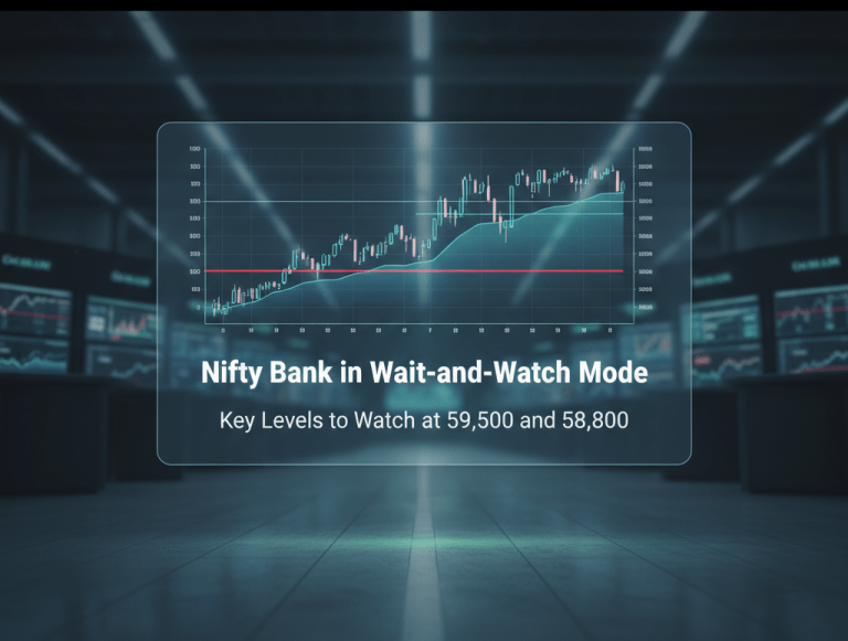 Nifty Bank in Wait-and-Watch Mode; Key Levels to Watch at 59,500 and 58,800