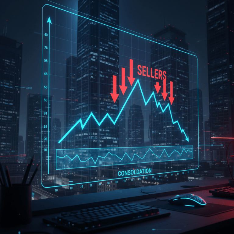 Nifty Slips as Sellers Defend Higher Levels; Consolidation Likely to Continue