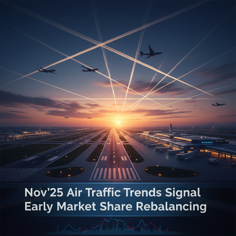 Nov’25 Air Traffic Trends Signal Early Market Share Rebalancing