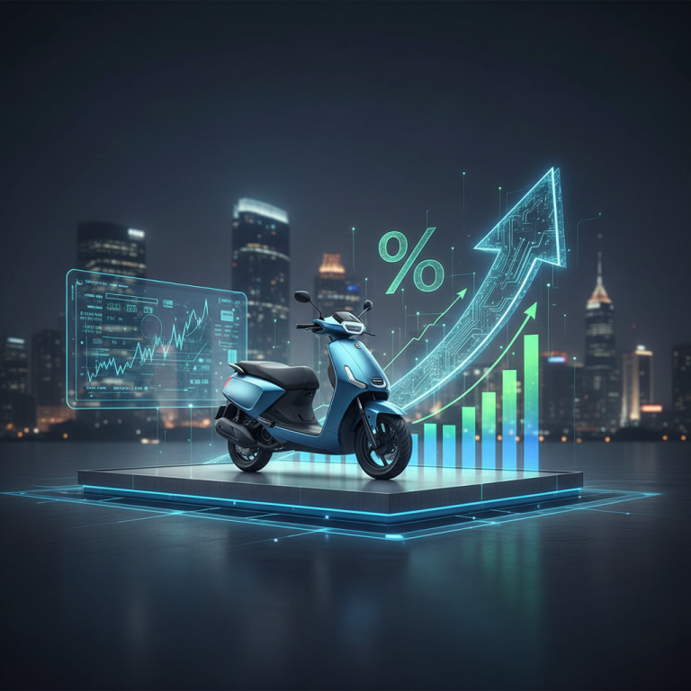 Ola Electric Share Price Rises 5% on ₹366.78 Crore PLI-Auto Boost — Stock Still 63% Below Peak