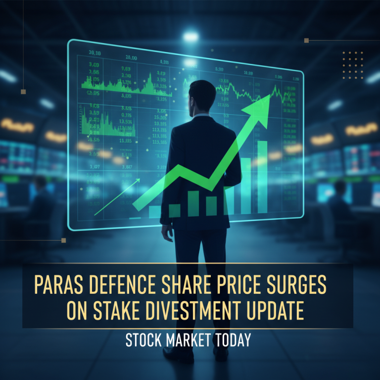 Paras Defence Share Price Surges on Stake Divestment Update: Stock Market Today
