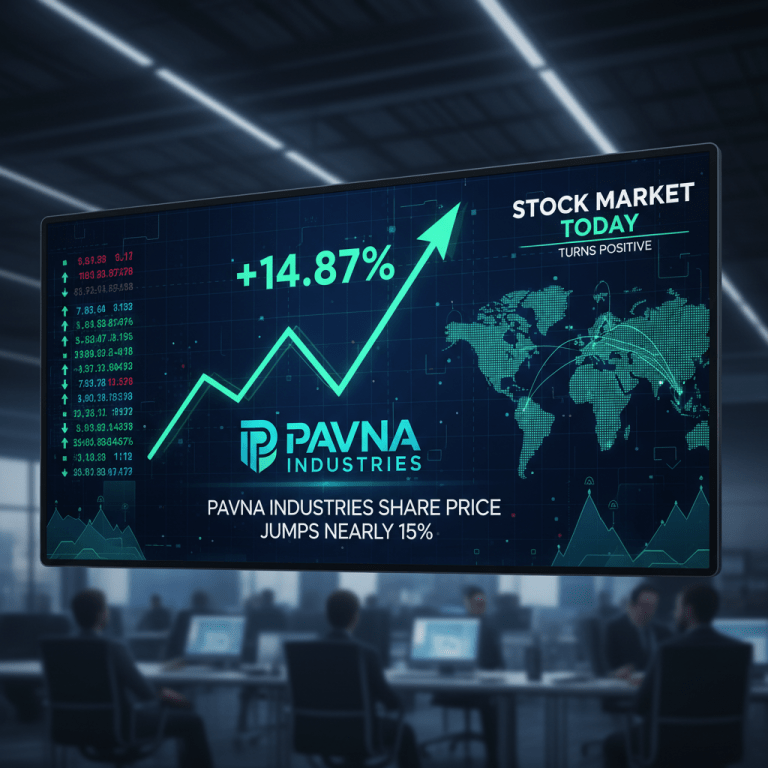 Pavna Industries Share Price Jumps Nearly 15% as Stock Market Today Turns Positive