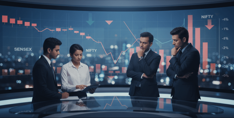 Sensex and Nifty News: Market Ends Lower, Investors Exercise Caution Ahead of Year-End