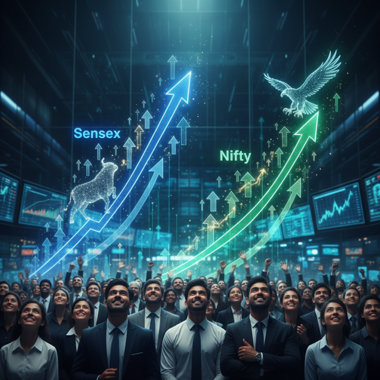 Sensex and Nifty Surge: Investors Gain ₹4 Lakh Crore in a Single Session