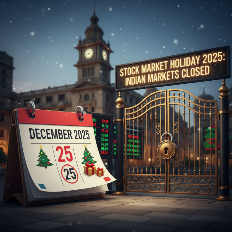 Stock Market Holiday 2025: Is the Indian Stock Market Closed for Christmas?