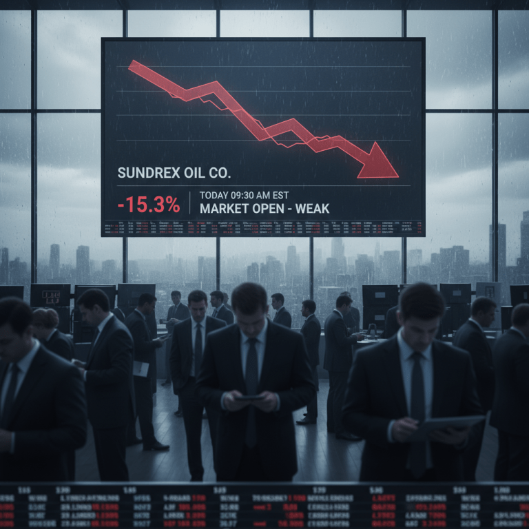 Sundrex Oil Company Share Price Slides on Debut as Stock Market Today Opens Weak