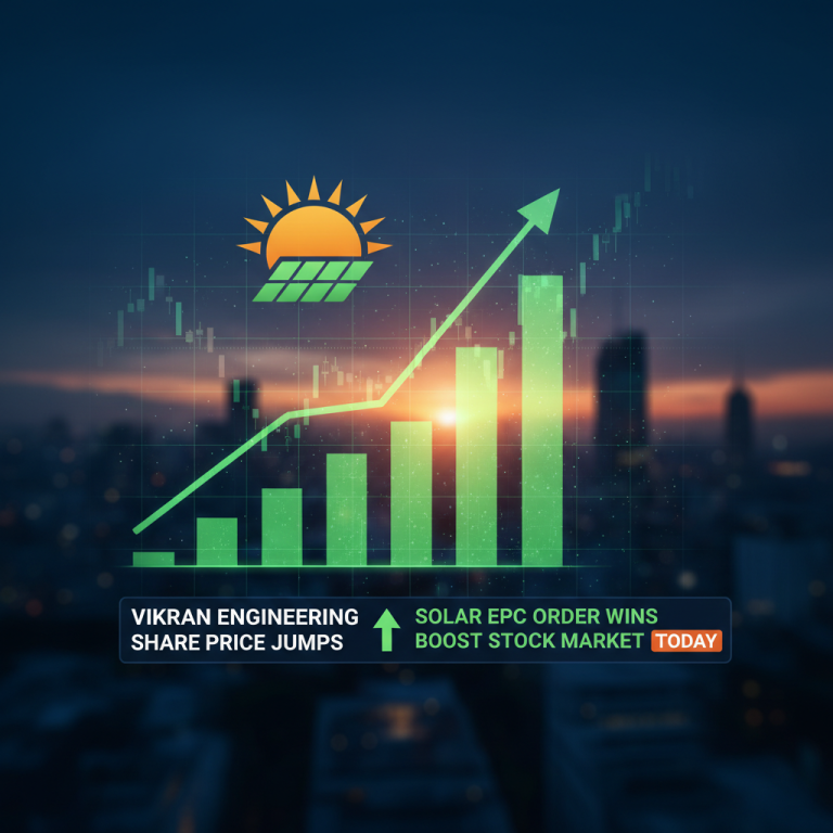 Vikran Engineering Share Price Jumps for Third Straight Day as Solar EPC Order Wins Lift Stock Market Today