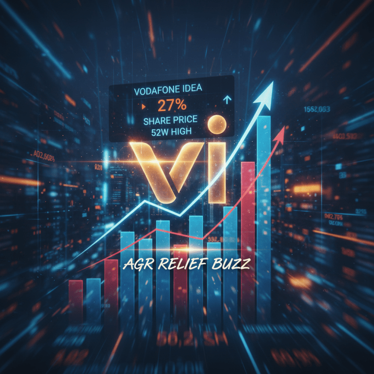 Vodafone Idea Share Price Hits 52-Week High on AGR Relief Buzz