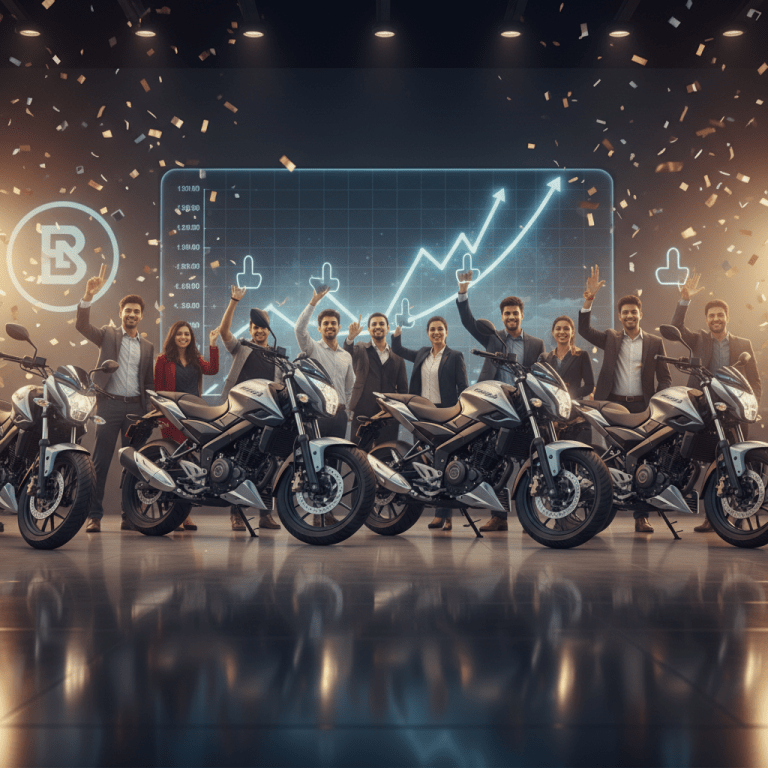 Bajaj Auto Share Price Hits 52-Week High Amid Strong Sales Momentum