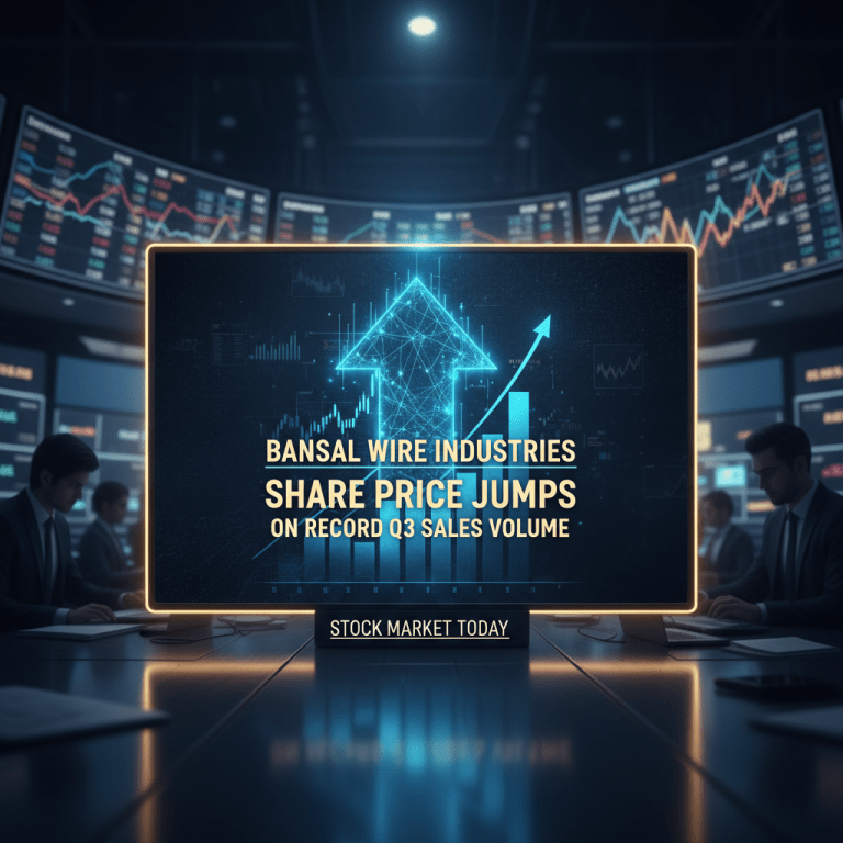 Bansal Wire Industries Share Price Jumps on Record Q3 Sales Volume | Stock Market Today