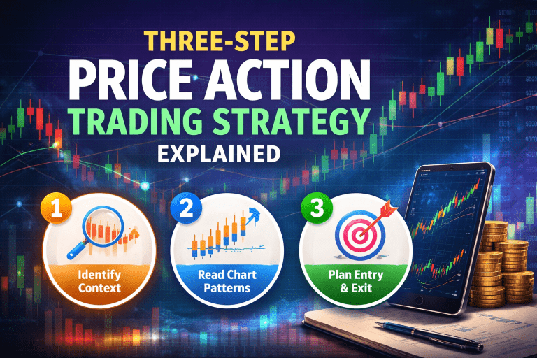 Three-Step Price Action Trading Strategy Explained Three-Step Price Action Trading Strategy Explained