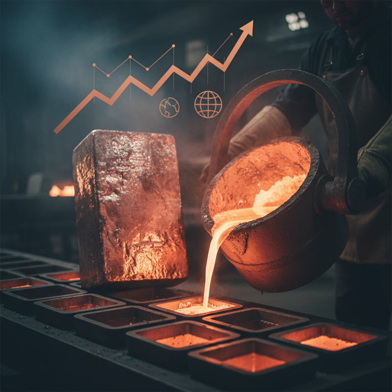 Copper Price Surges to Fresh Record as Supply Fears Grip Global Markets