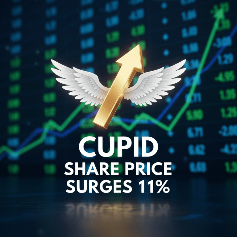 Cupid Share Price Surges 11% Despite Weak Stock Market Today